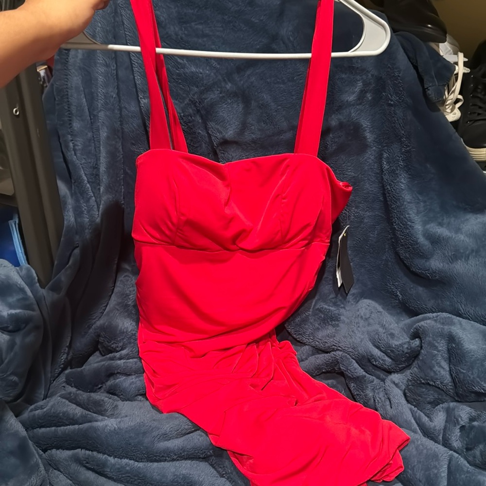 RED XL juniors dress